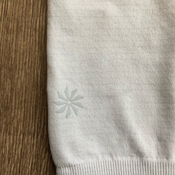 Athleta Intarsia high waist leggings M Colorblock GUC - Picture 6 of 11